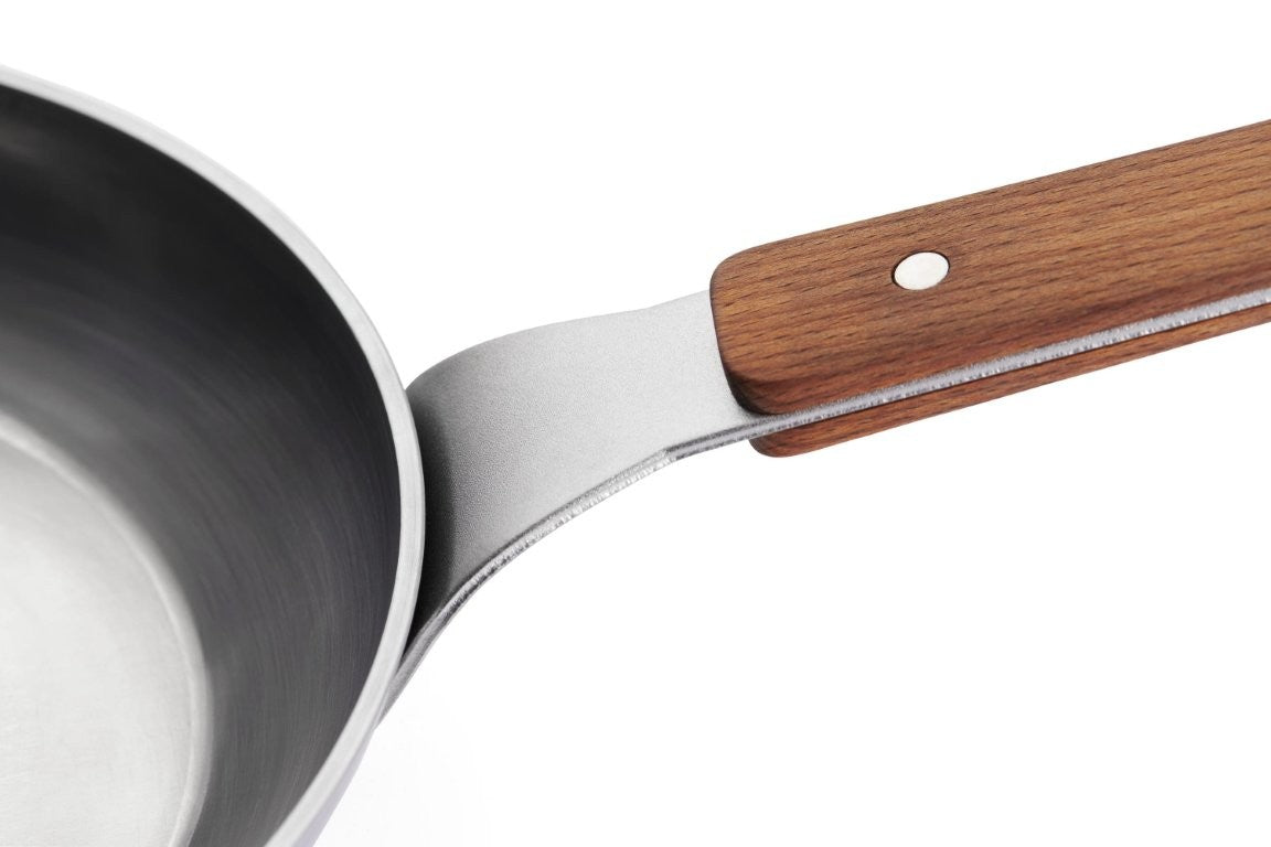 Ατσάλινο τηγάνι Woll Carbon Steel 524CS 24cm | www.mantemi.gr