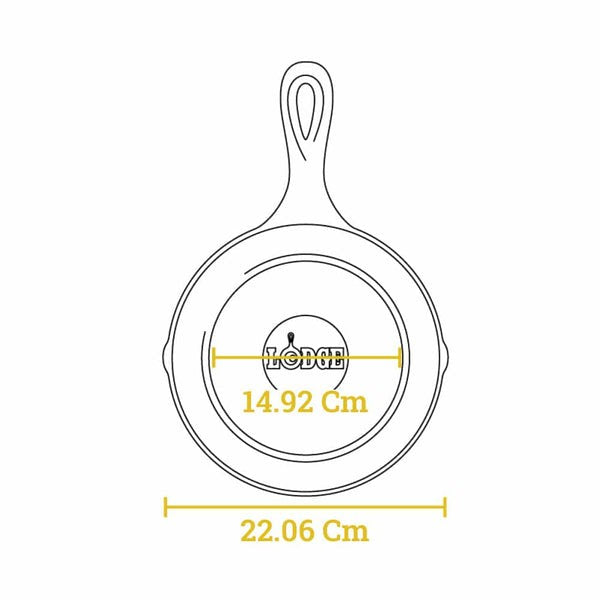Μαντεμένιο τηγάνι Lodge 20,3cm L5SK3 | www.mantemi.gr