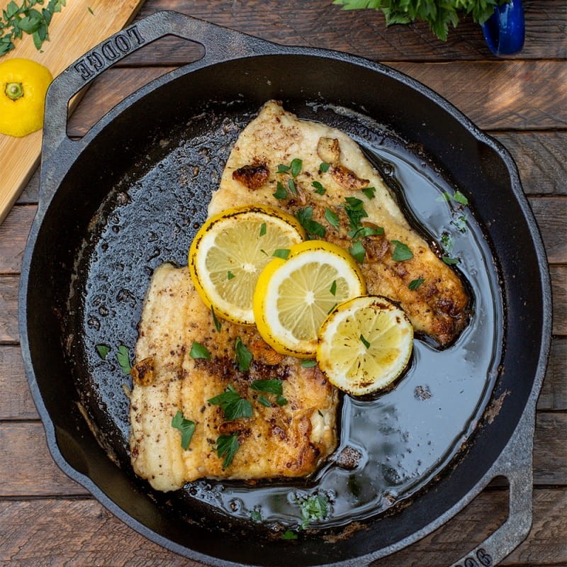 Μαντεμένιο τηγάνι Lodge 26 cm Camper Pan L8SKLWND | www.mantemi.gr
