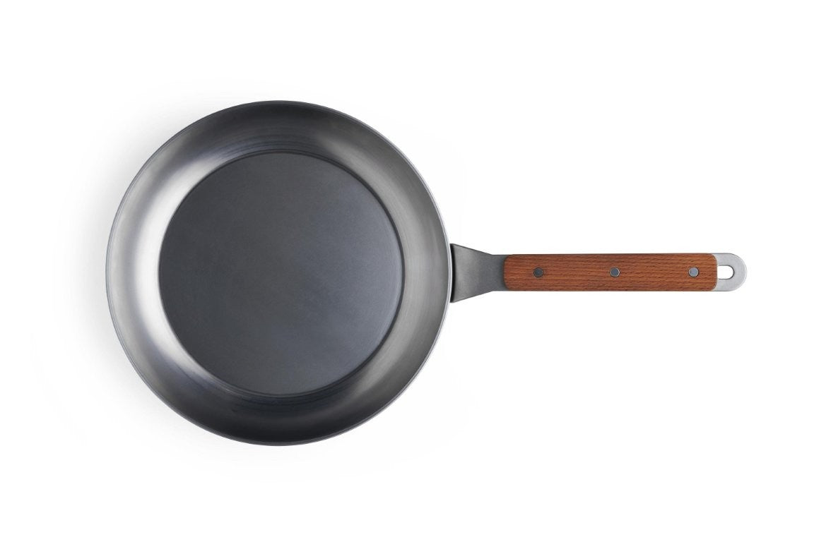 Ατσάλινο τηγάνι Woll Carbon Steel 528CS 28cm | www.mantemi.gr