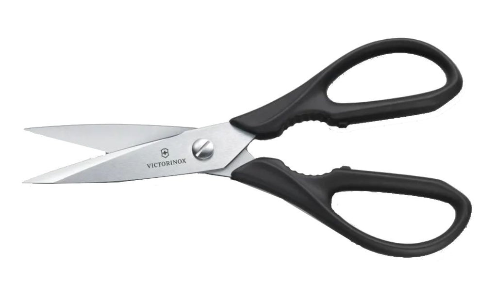 Ανοξείδωτο ψαλίδι γενικής χρήσης Victorinox μαύρο | www.mantemi.gr