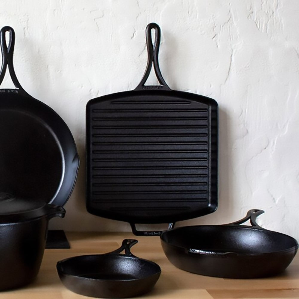 Μαντεμένιο σχαροτήγανο Lodge Blacklock 30,5cm BL65GP | www.mantemi.gr