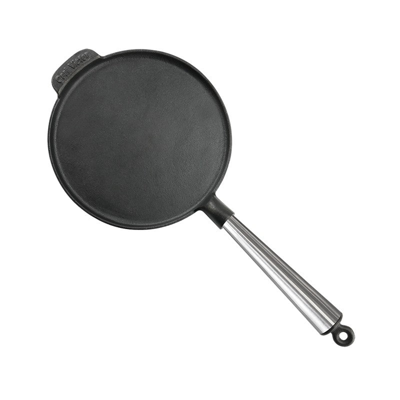 Μαντεμένια κρεπιέρα Carl Victor 23cm με inox χερούλι | www.mantemi.gr