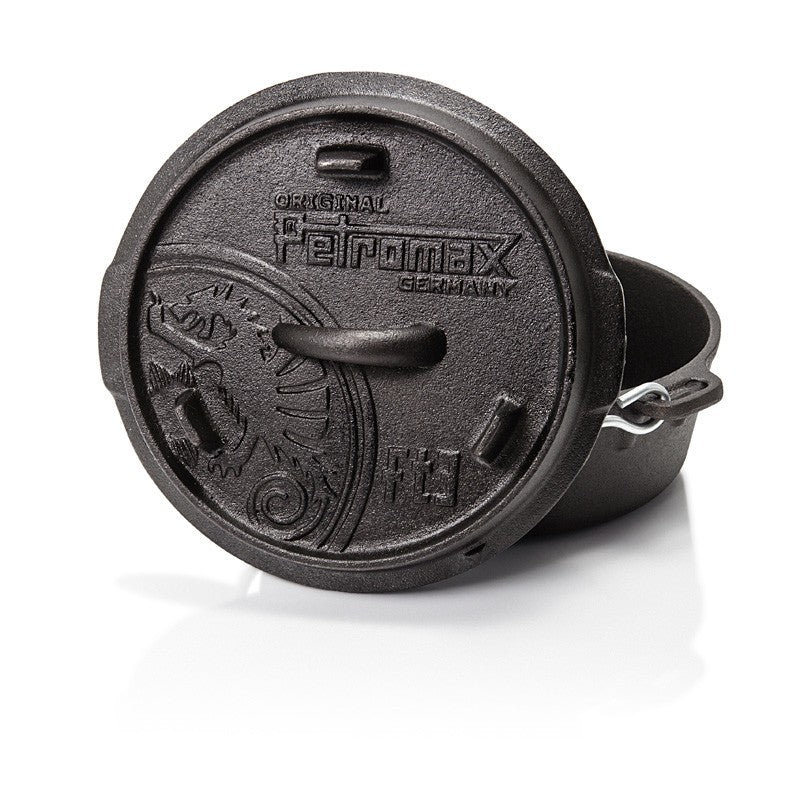 Μαντεμένια γάστρα Petromax με επίπεδο πάτο ft3-t 2lt | www.mantemi.gr