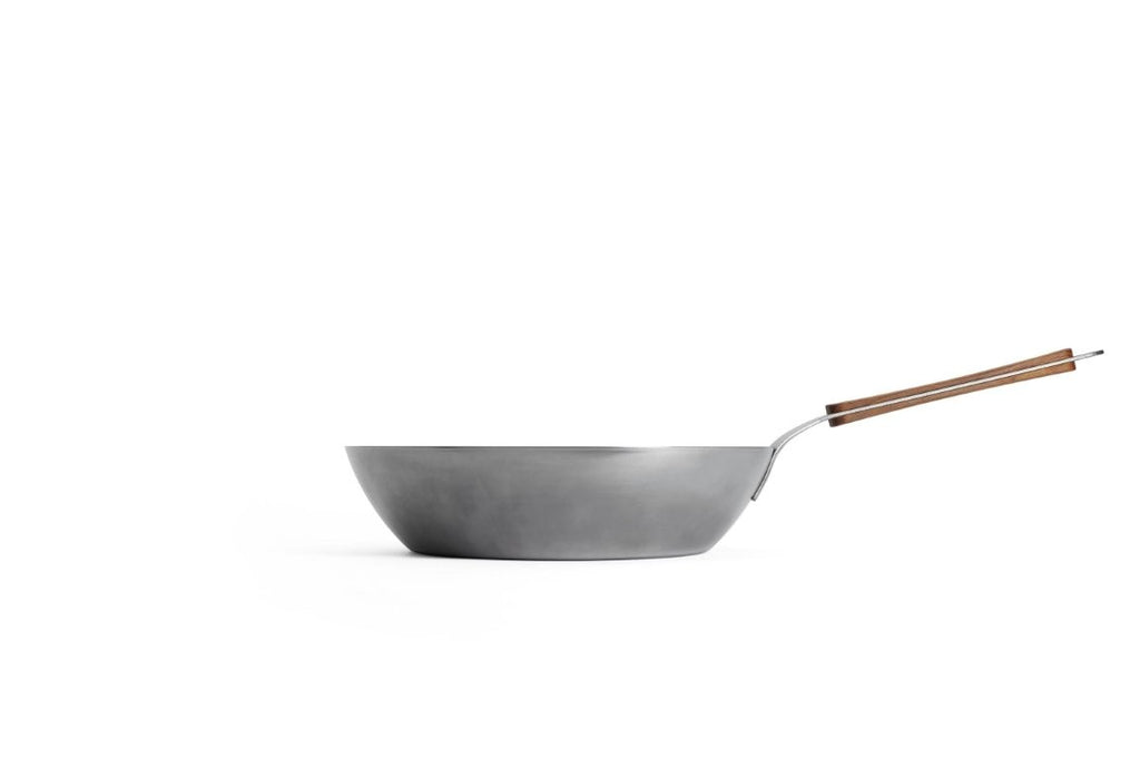 Ατσάλινο τηγάνι-σωτέζα Woll Carbon Steel 728CS 28cm | www.mantemi.gr