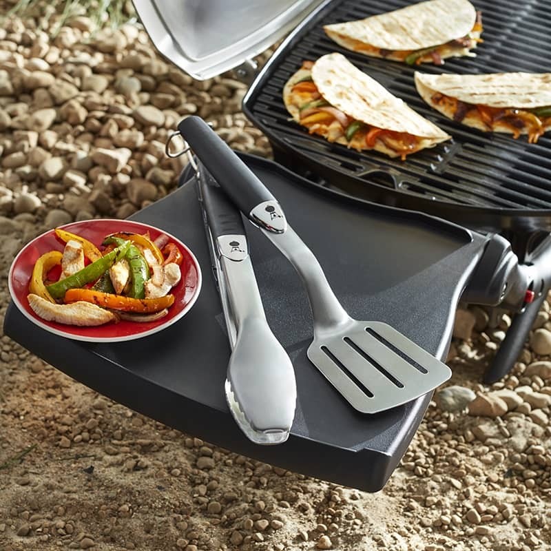 Σετ εργαλείων premium weber - σπάτουλα & λαβίδα | www.mantemi.gr