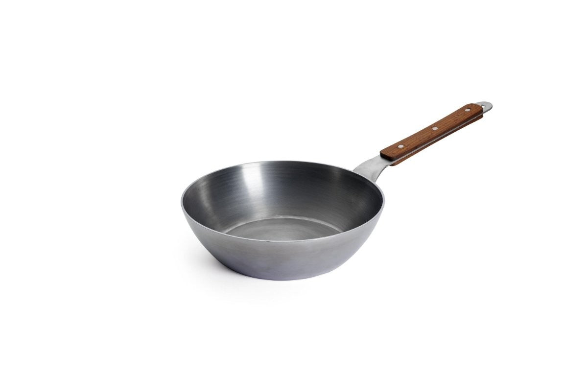 Ατσάλινο τηγάνι-σωτέζα Woll Carbon Steel 724CS 24cm | www.mantemi.gr