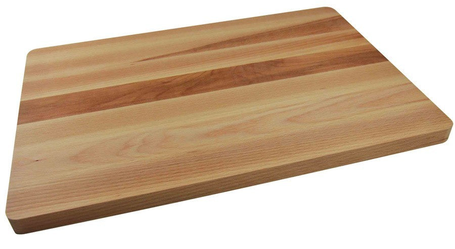 Ορθογώνια ξύλινη επιφάνεια κοπής οξιά 44x30x2cm | www.mantemi.gr