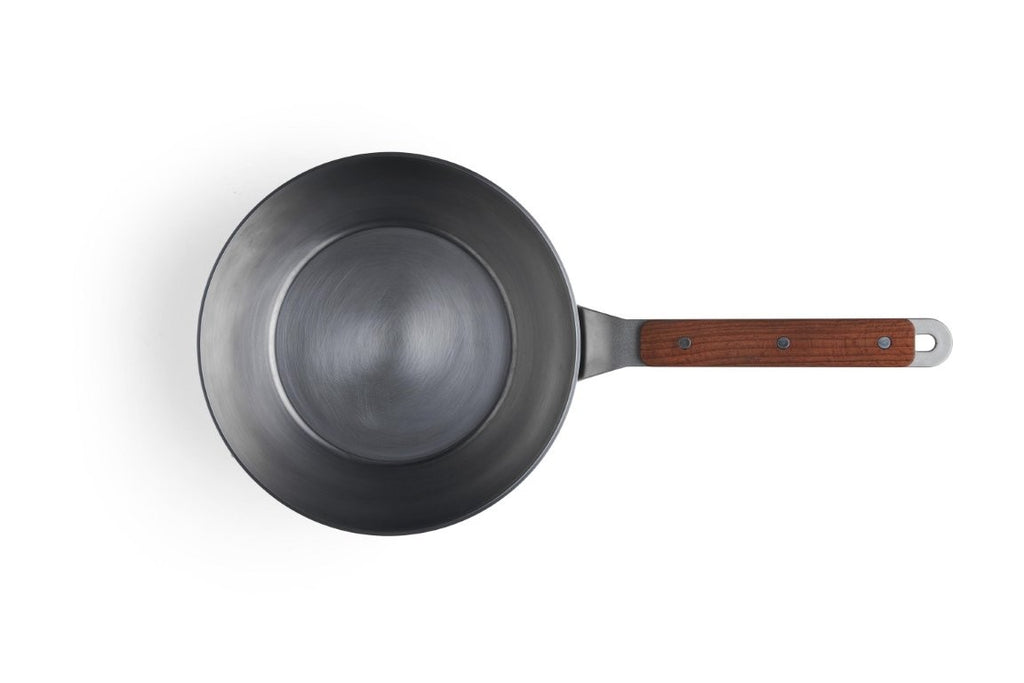 Ατσάλινο τηγάνι-σωτέζα Woll Carbon Steel 724CS 24cm | www.mantemi.gr