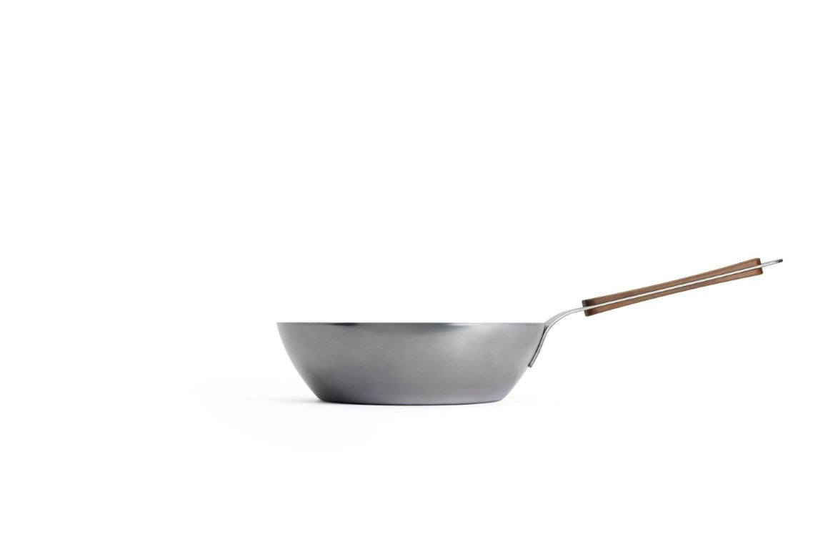 Ατσάλινο τηγάνι-σωτέζα Woll Carbon Steel 724CS 24cm | www.mantemi.gr