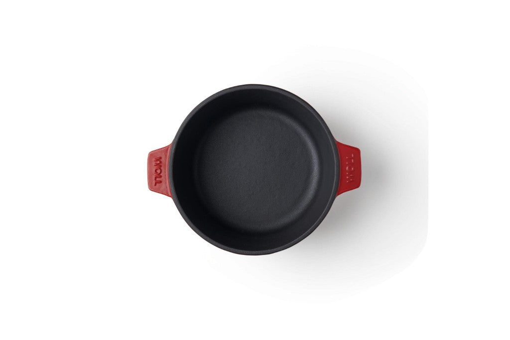 Μαντεμένια κατσαρόλα επισμαλτωμένη Woll Iron Pot 2,8lt 20cm 120CI-010 Chili Red | www.mantemi.gr