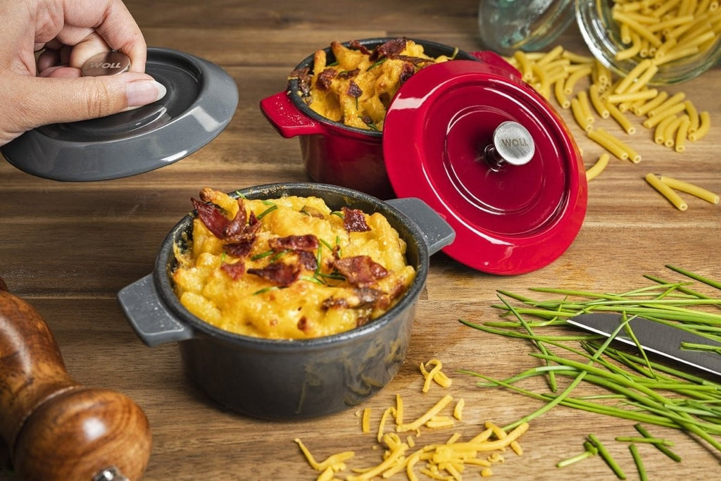 Μαντεμένια γάστρα επισμαλτωμένη Woll Iron Casserole Mini 0,3lt 10cm 2τεμ 110CI-010 Chili Red | www.mantemi.gr