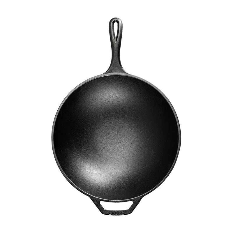 Μαντεμένιο γουόκ Chef Collection Lodge 31,75cm LC12W | www.mantemi.gr