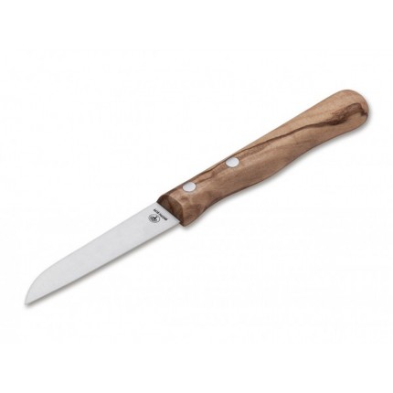 Μαχαίρι ξεφλουδίσματος Boker Classic Olive 7cm | www.mantemi.gr