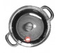 Μαντεμένια κατσαρόλα 4lt με γυάλινο καπάκι pyrex Carl Victor 24cm | www.mantemi.gr